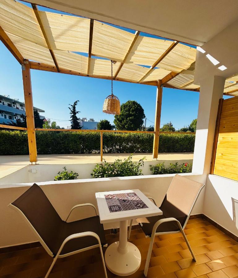 Angelos Studios 3-4 In Faliraki Rhodes-Upper Floor Exterior foto