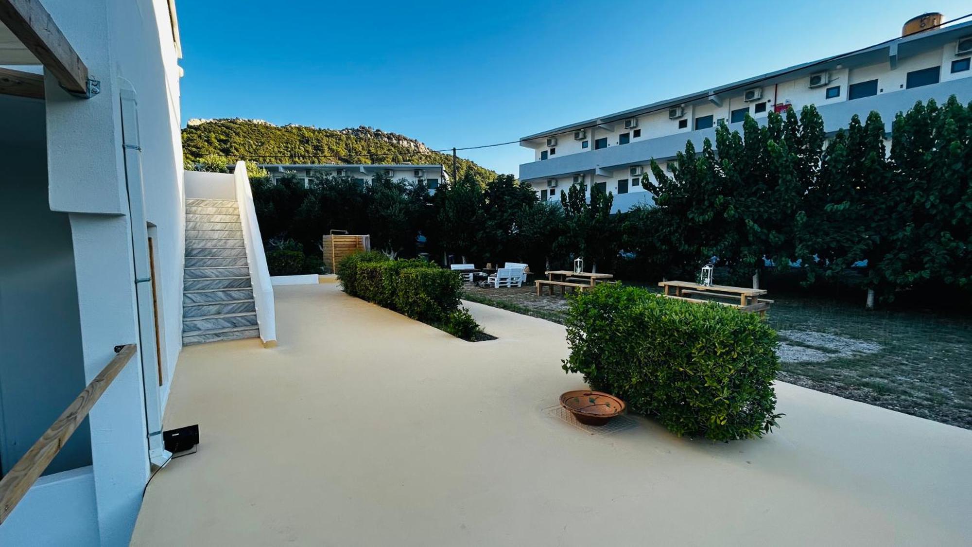 Angelos Studios 3-4 In Faliraki Rhodes-Upper Floor Exterior foto