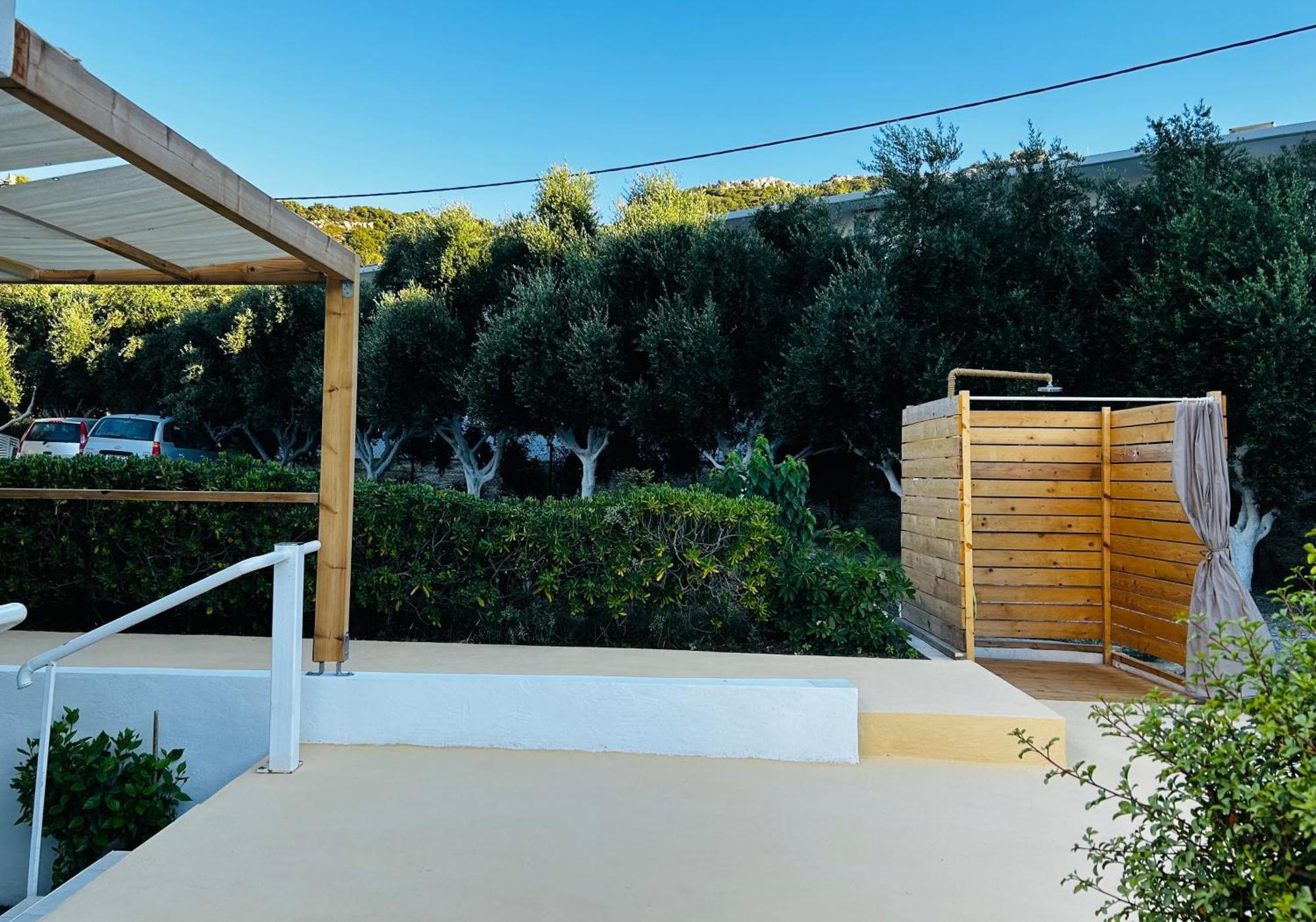 Angelos Studios 3-4 In Faliraki Rhodes-Upper Floor Exterior foto