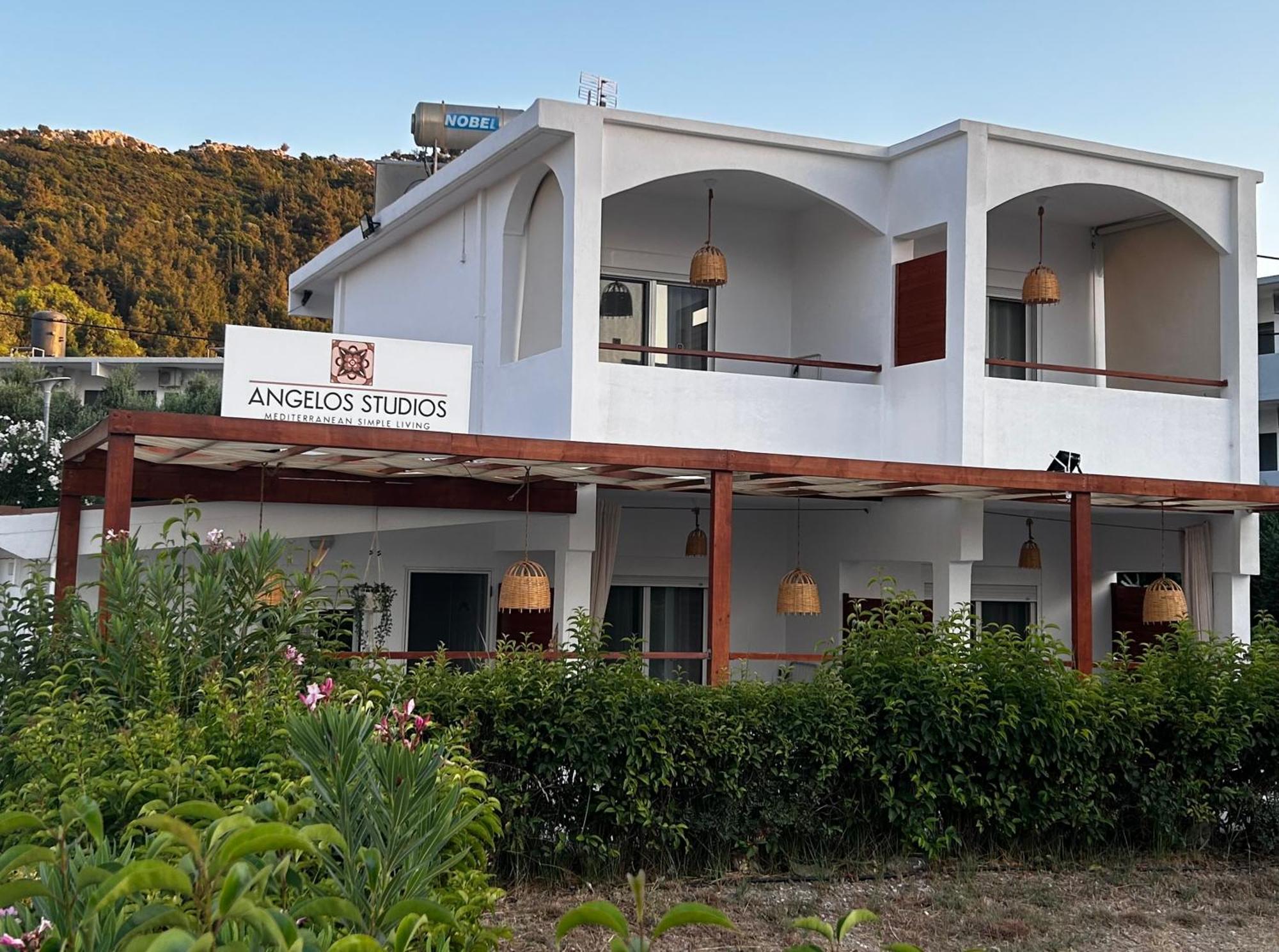 Angelos Studios 3-4 In Faliraki Rhodes-Upper Floor Exterior foto
